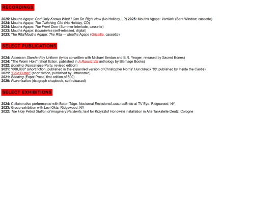 links screenshot