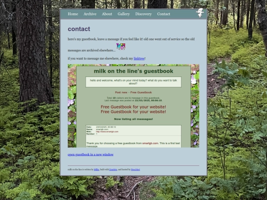 contact screenshot