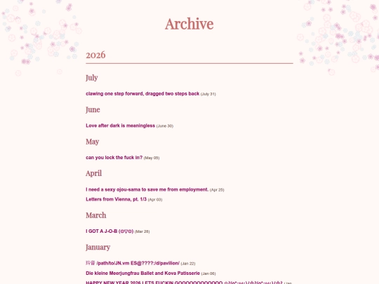 archive screenshot