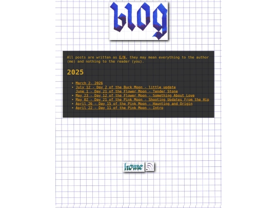blog screenshot
