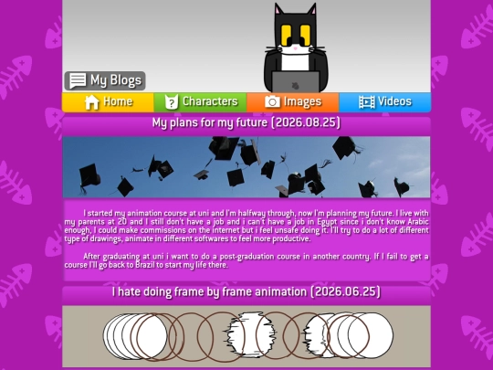 blogs screenshot