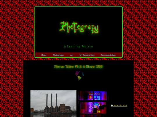 Pages/Photograpy screenshot