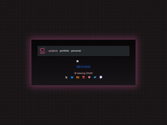projects screenshot
