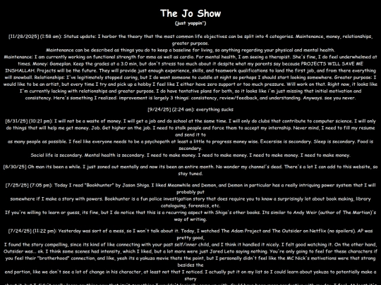 blog screenshot