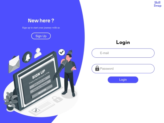 login screenshot