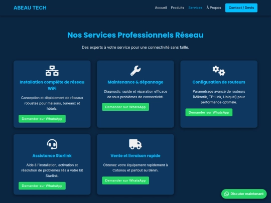 Mohammed_crypto /Nouveau site /services screenshot
