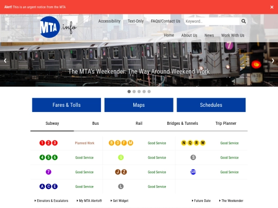 MTA screenshot