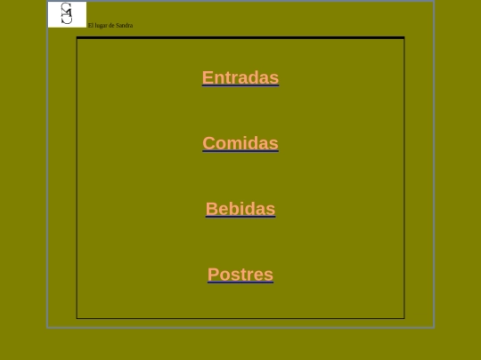 comida/Menu de Sandra screenshot
