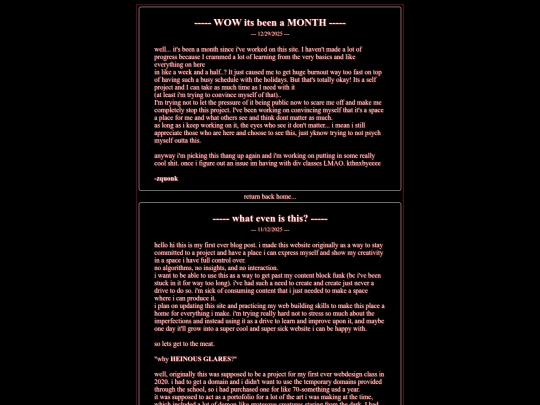 blog screenshot