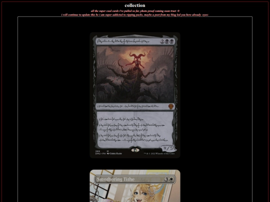 collection screenshot