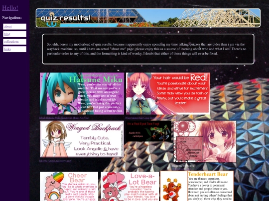 quizresults screenshot