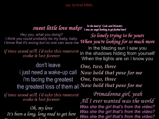 lyricsgraveyard screenshot