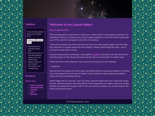 test screenshot