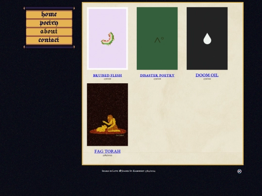 poetry screenshot