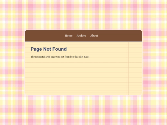 not_found screenshot