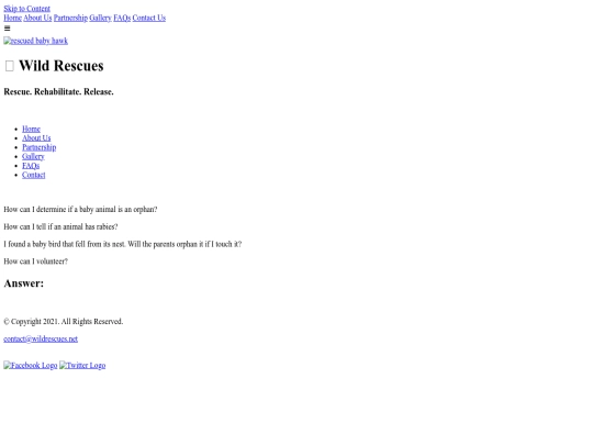 faqs screenshot