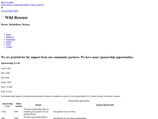 partnership screenshot