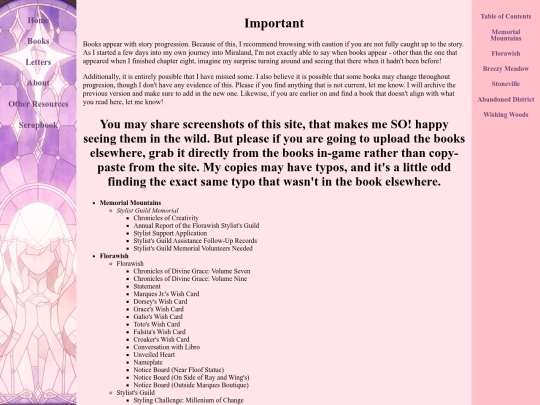 library screenshot