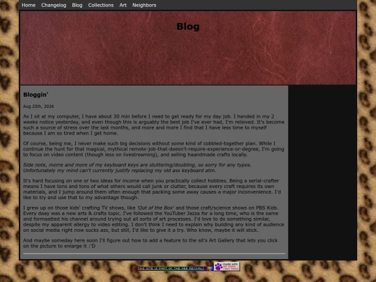 blog screenshot
