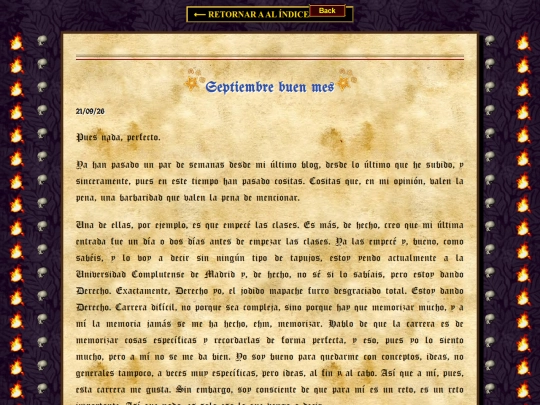 blog screenshot