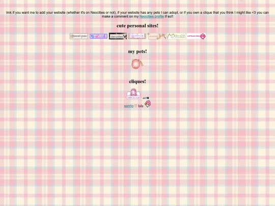 links screenshot