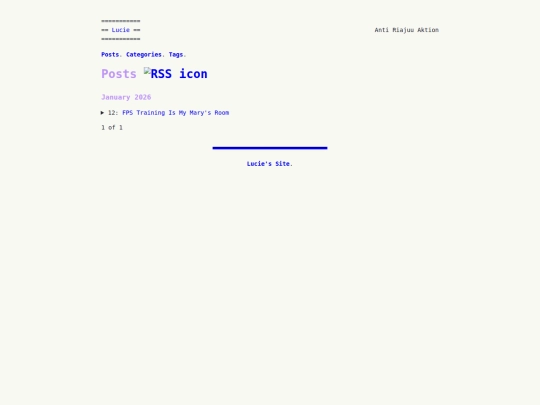 posts/page/1 screenshot