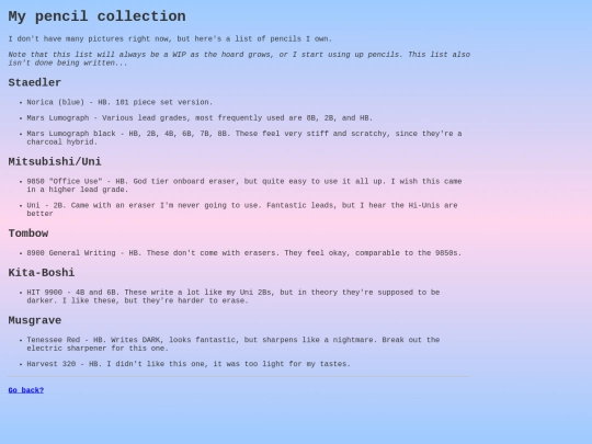 nonsense/pencils screenshot