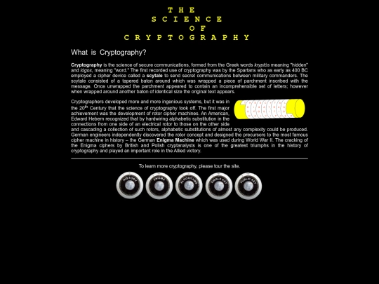 test/crypttxt screenshot