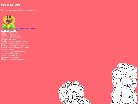 test screenshot