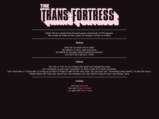 transfortressmotd screenshot