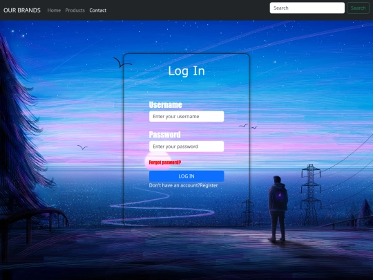 Pages/contact screenshot