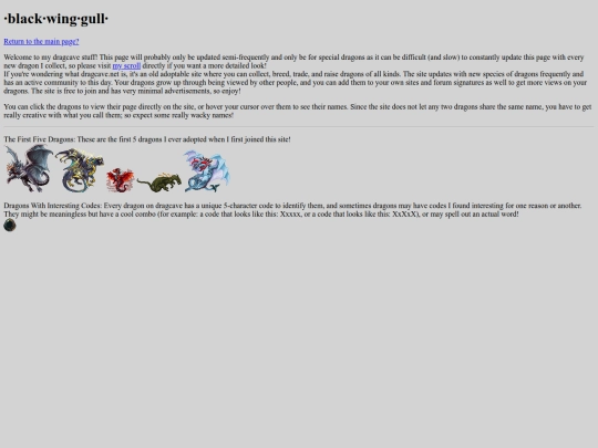 dragcave screenshot