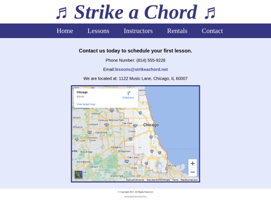 chapter4/music/contact screenshot
