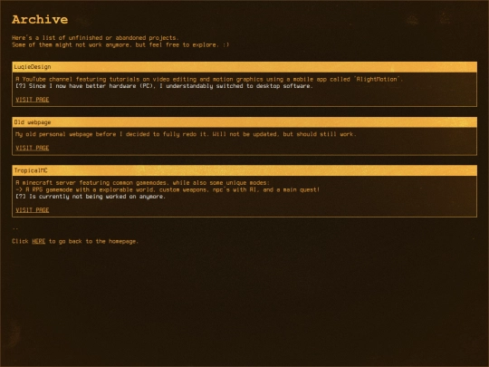 archive screenshot