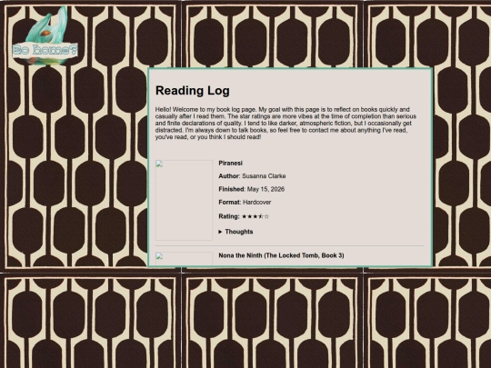 study/book-log screenshot