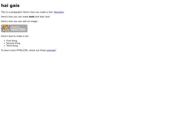index screenshot