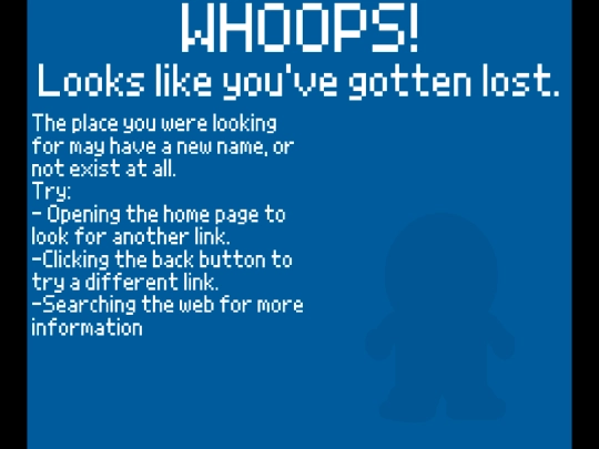 not_found screenshot