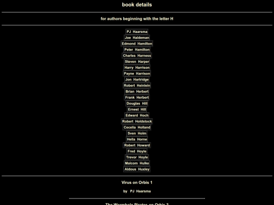 kurtsbooks/booksbyauthor_H screenshot