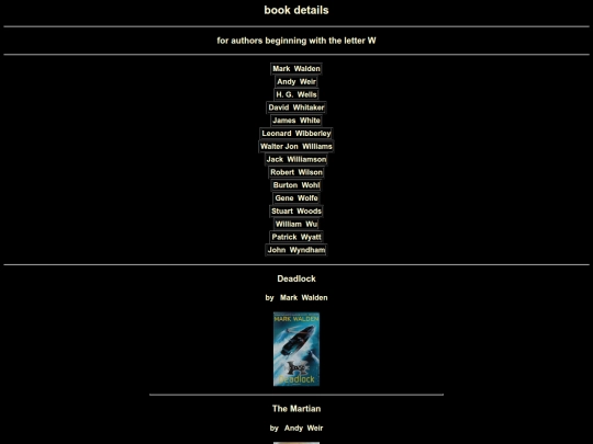 kurtsbooks/booksbyauthor_W screenshot