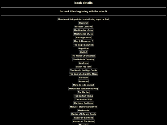 kurtsbooks/booksbytitle_M screenshot