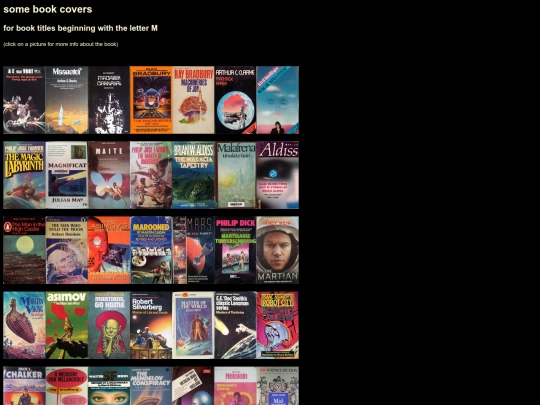 kurtsbooks/coversbytitle_M screenshot