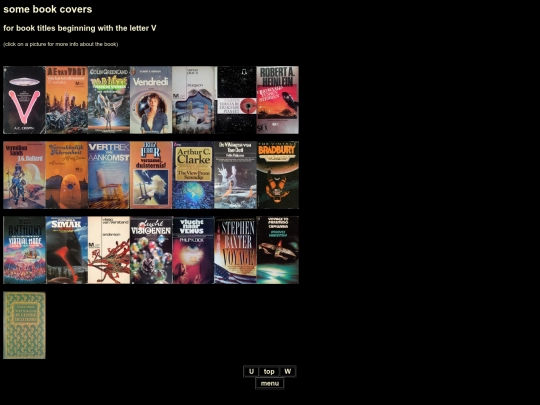 kurtsbooks/coversbytitle_V screenshot