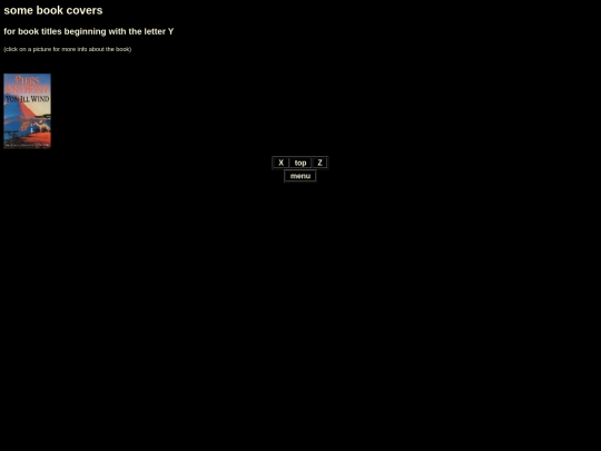 kurtsbooks/coversbytitle_Y screenshot