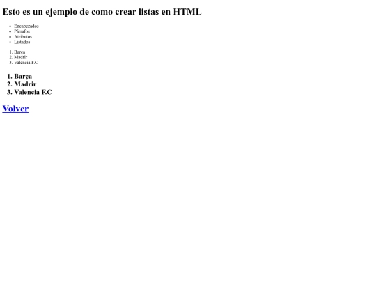 listados screenshot
