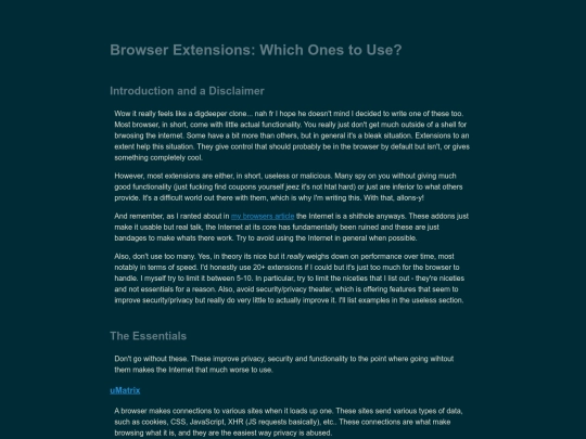 extensions screenshot