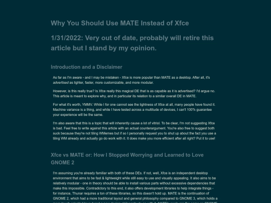 matevsxfce screenshot