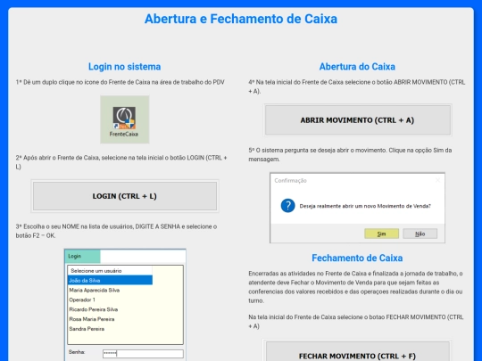 loginFrenteCaixa screenshot
