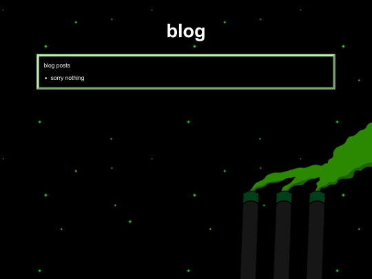blog screenshot