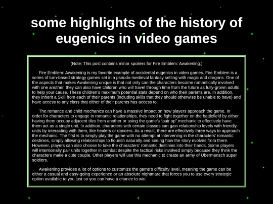 videogameeugenics screenshot