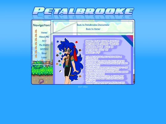 Blue screenshot